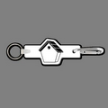 Key Clip W/ Key Ring & Birdhouse Key Tag